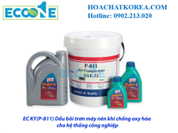 EC KY(P-811) Dầu bôi trơn máy nén khí chống oxy hóa cho hệ thống công nghiệp